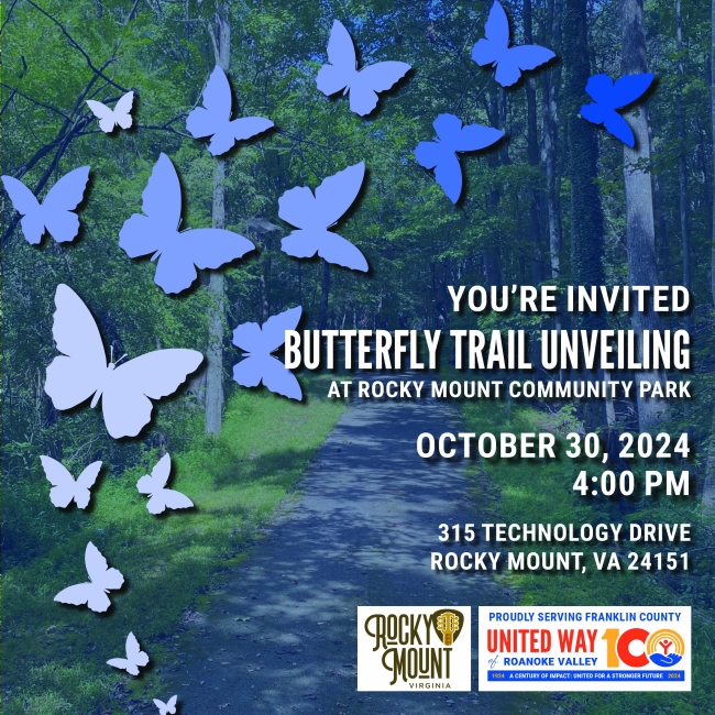 Butterfly Trail Opening Graphic